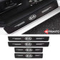 Door Sill Protectors with Logo — Front Doors, Rear Doors & Trunk